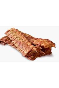 Pork ribs from the chop hot smoked (vacuum)