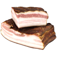 Smoked pork breast «Kadiku», home made