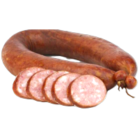 Semi-dried sausage «Krakovas», home made