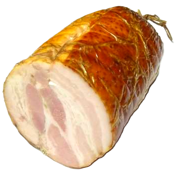 Smoked roulette with garlic, home made