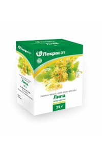 Linden blossom tea drink