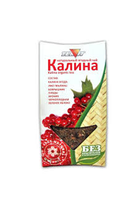 Tea drink with Kalina