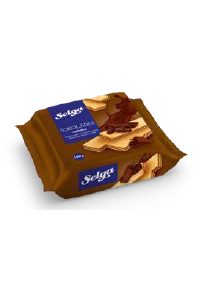 SELGA wafers with chocolate taste