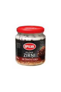 Grey peas with smoked meat