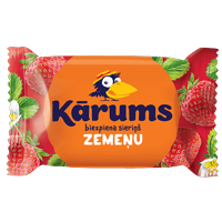KARUMS Glazed Curd Strawberry in Strawberry Flavour Coating