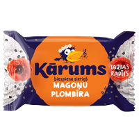 KARUMS Glazed Curd with Poppy Seeds and Plombir Flavour