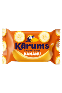 KARUMS Glazed Curd Cheese Bar with Banana
