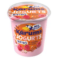 KARUMS BIFIDO RASPBERRIES AND MUESLI, LACTOSE FREE