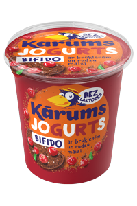 KARUMS BIFIDO LINGONBERRIES AND RYE BREAD, LACTOSE FREE