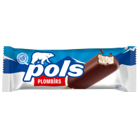 POLS STICK SMALL ICE CREAM PLOMBIR VANILLA IN COATING (P188)