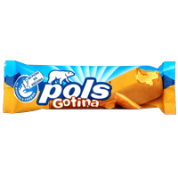 POLS Caramel, stick ice cream coating P28