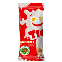 TIO Plombir, wafer cup ice cream, T45