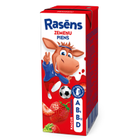 Milk «RASENS» strawberry additives and vitamins