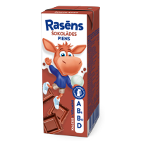 Milk «RASENS» chocolate additives and vitamins