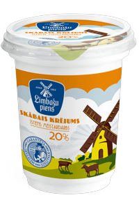LIMBAZU PIENS SOUR CREAM 20%