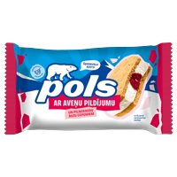 ICE CREAM POLS VANILLA WITH RASPBERRY AND CEREAL (P174)