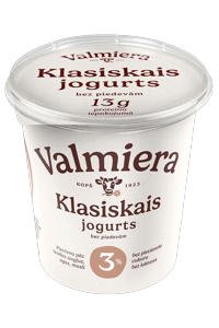 CLASSIC YOGHURT VALMIERA LACTOSE FREE 3% FAT