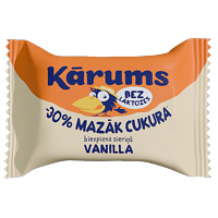 KARUMS CURD BARS VANILLA LACTOSE FREE LESS SUGAR