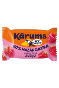 KARUMS CURD BARS RASPBERRY LACTOSE FREE LESS SUGAR