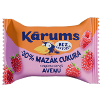 KARUMS CURD BARS RASPBERRY LACTOSE FREE LESS SUGAR