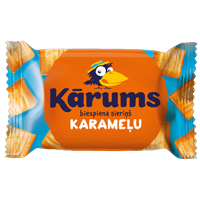 KARUMS Glazed Curd Cheese Bar with Caramel
