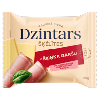 «DZINTARS» PROCESSED CHEESE WITH HAM