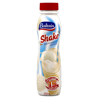 Shake cocktail with plombir
