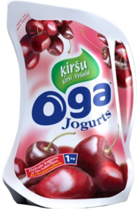 Cherry yogurt