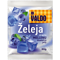 JELLY WITH BLUEBERRY FLAVOR