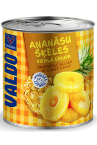 Queen pineaple slices in light syrup