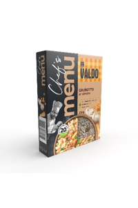 Grubotto with mushrooms