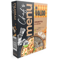 Grubotto with mushrooms