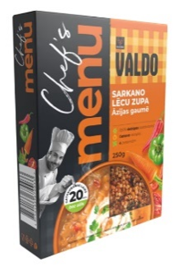 Red lentil soup Asian taste