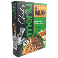 Grikotto with wild mushrooms