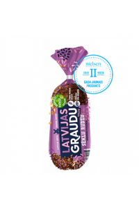 Latvijas rye bread with seeds