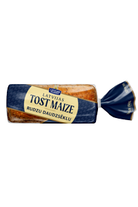 Latvijas rye sourdough toast bread