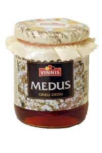 Buckwheat blossom honey