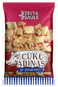 Dried pork skin with sea salt