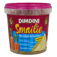 Fresh cabbage with carrots in marinade Smailie
