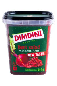 Beet salad with sweet chili