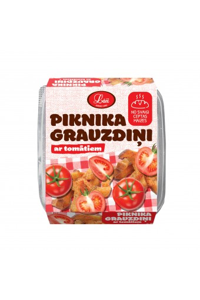 Fine Rye Bread Toasts with dried tomatoes