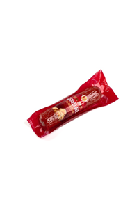 Smoked-cured sausage with nuts