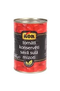 Tomats in own juice, peeled