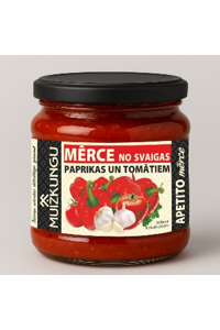 Muizkungu APETITO with sweet pepers and tomatos