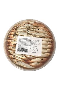 Sprats in spicy sauce