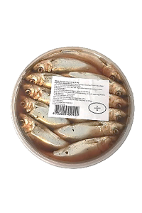 Baltic herring in spicy sauce