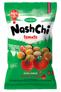 NashChi Pea and Oat Crisps with Tomato Flavour