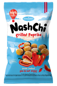 NashChi Pea and Oat Crisps with Grilled Paprika Flavour