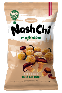NashChi Pea and Oat Crisps with Mushroom Flavour