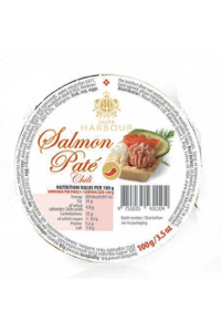 Salmon pate with chili